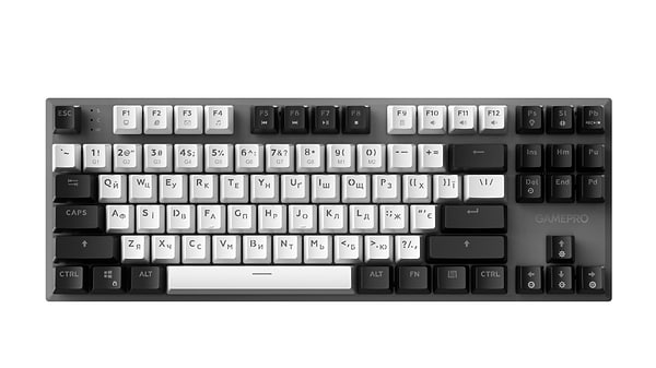 Фото - Клавіатура дротова GamePro Genesis Joker Outemu Red Swithes USB Gray (MK124G)