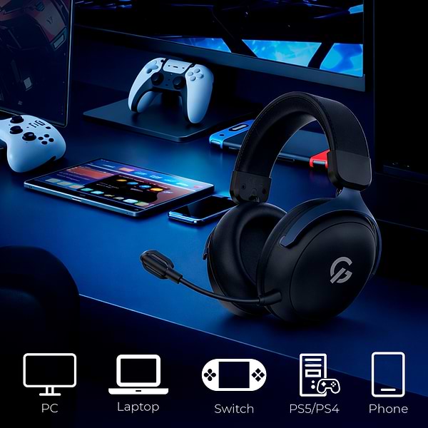 Фото - Гарнитура беспроводная игровая GamePro Asgard Freya Pro (HSW201B)