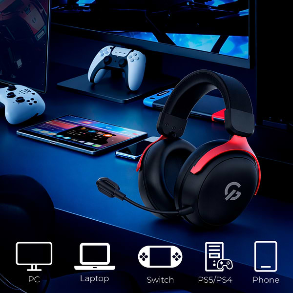 Фото - Гарнитура беспроводная игровая GamePro Asgard Freya Pro (HSW201BR)