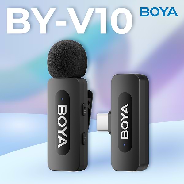 Фото - Микрофон для смартфона Boya BY-V10 Type-C Black