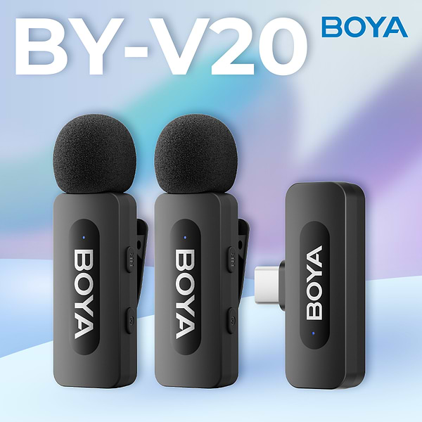 Фото - Микрофон для смартфона Boya BY-V20 Type-C Black