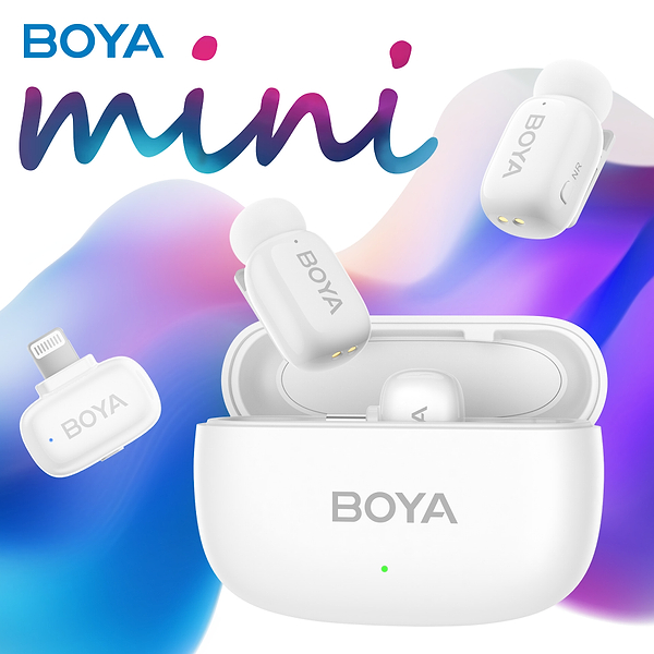 Фото - Мікрофон для смартфона Boya mini-13 Type-C/Lightning White