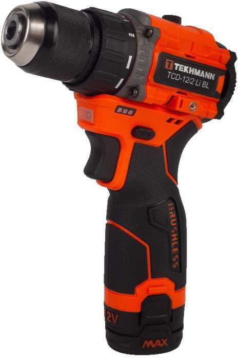 Фото - Дриль-шуруповерт Tekhmann TCD-12/2 Li BL 12В (854606)