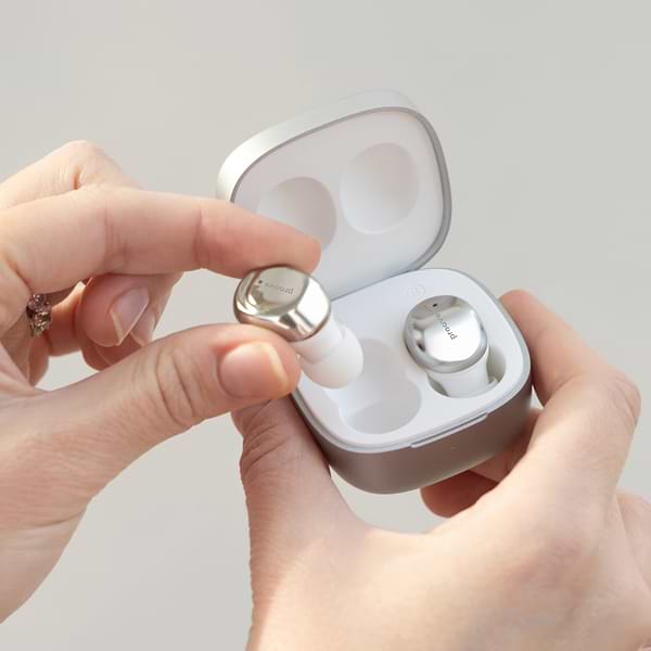 Фото - Наушники вкладыши беспроводные TWS Proove APP Charm silver (TWCH0001AP06)