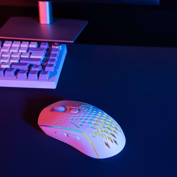 Фото - Мышь беспроводная игровая Proove Gaming Buzz White (WMBU00022402)