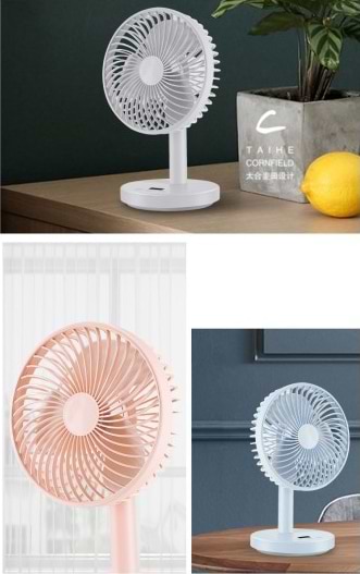 Фото - Вентилятор настольный Jile Desktop small fan 01 Pink  (1146684)