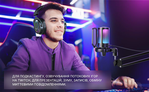 Фото - Микрофон для компьютера проводной Fifine A6T
