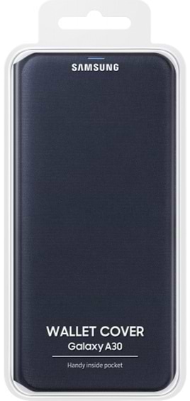 Фото - Чехол для смартфона Samsung Flip Wallet Cover для Galaxy A30 Black (EF-WA305PBEGRU)