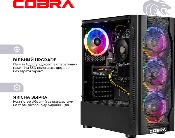 Фото - Системный блок Cobra Advanced (A55.16.H2S4.46.F19555)