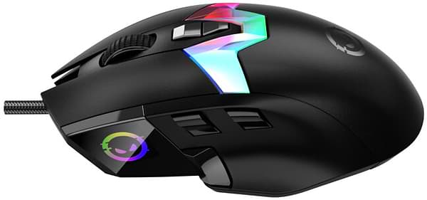 Фото - Мышь проводная игровая Lorgar MSP80 Wired Gaming Mouse Pro Black (LRG-MSP80-BK)