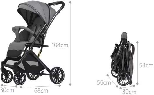 Фото - Коляска прогулянкова 525Baby Grey