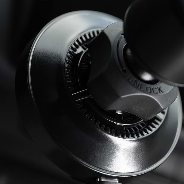 Фото - Автотримач з бездротовою зарядкою Proove Spark Qi2.2 25W Black (WHSQ25002001)