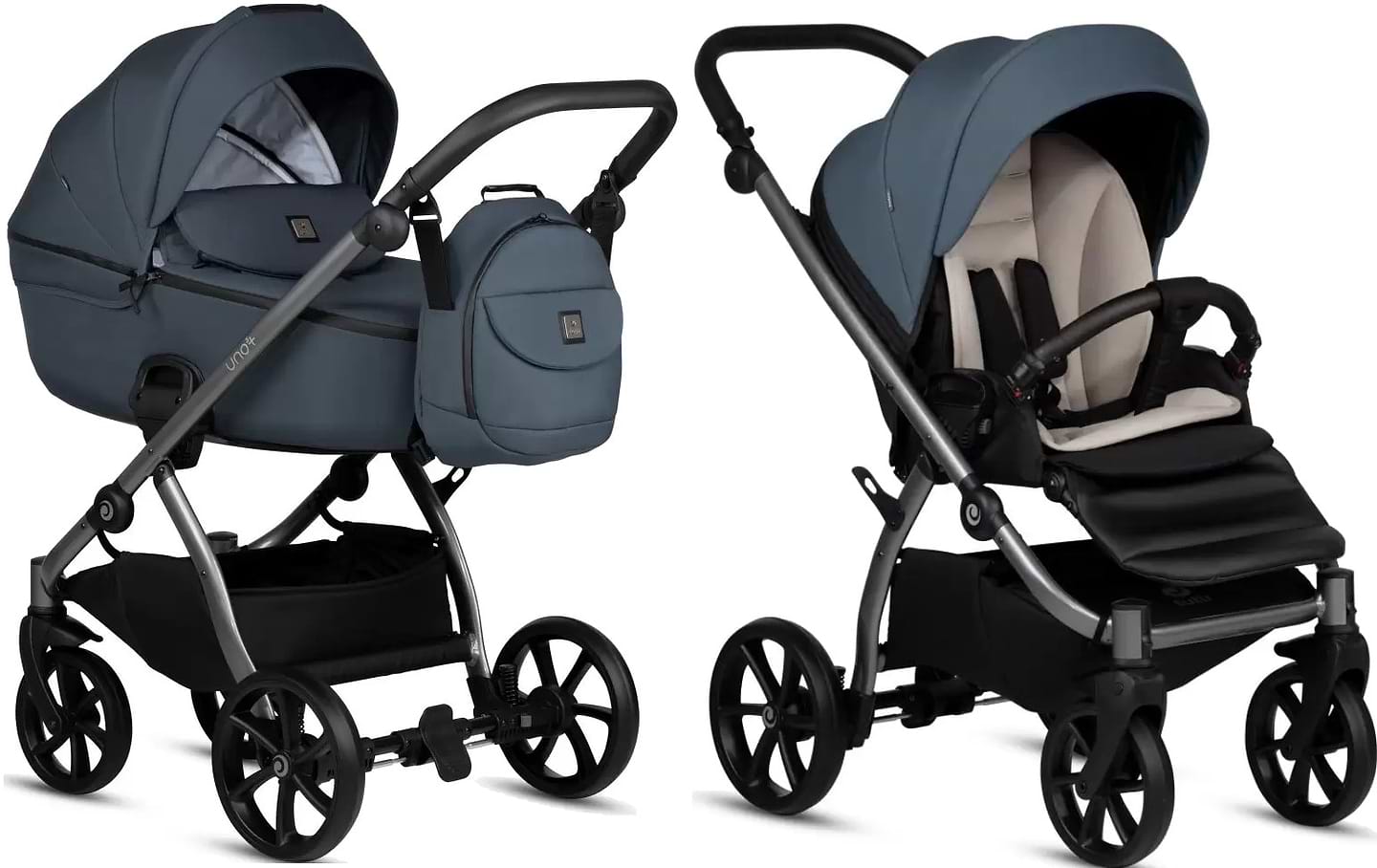 Коляска універсальна 2 в 1 Tutis Uno5 plus ESSENTIAL COLLECTION Marine