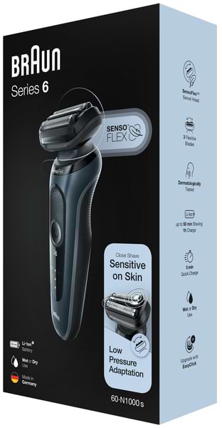 Фото - Бритва Braun Series 6 61-N1000s Black