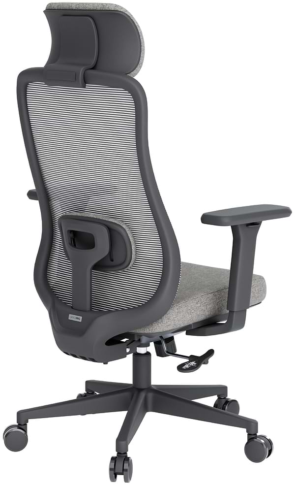 Фото - Крісло офісне OfficePro Wave (OC599-B-DG-DG) Black/Dark Gray