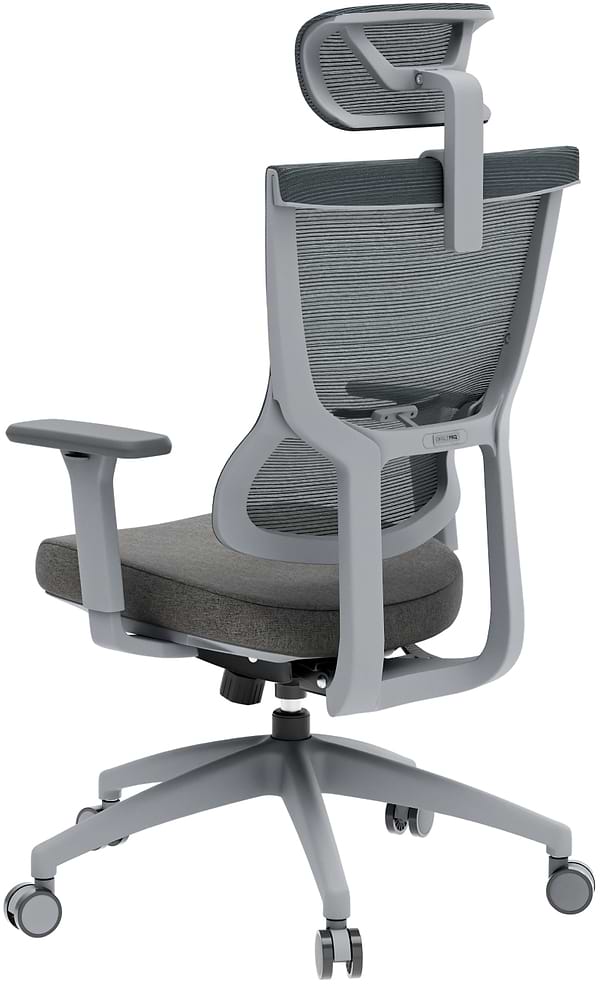 Фото - Крісло офісне OfficePro Elegant (OC600-G-DG-DG) Gray/Dark Gray