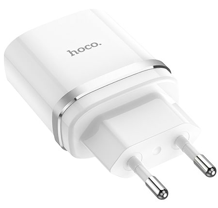 Мережевий зарядний пристрій HOCO C12Q Smart QC3.0 charger 18W White (6931474716262)