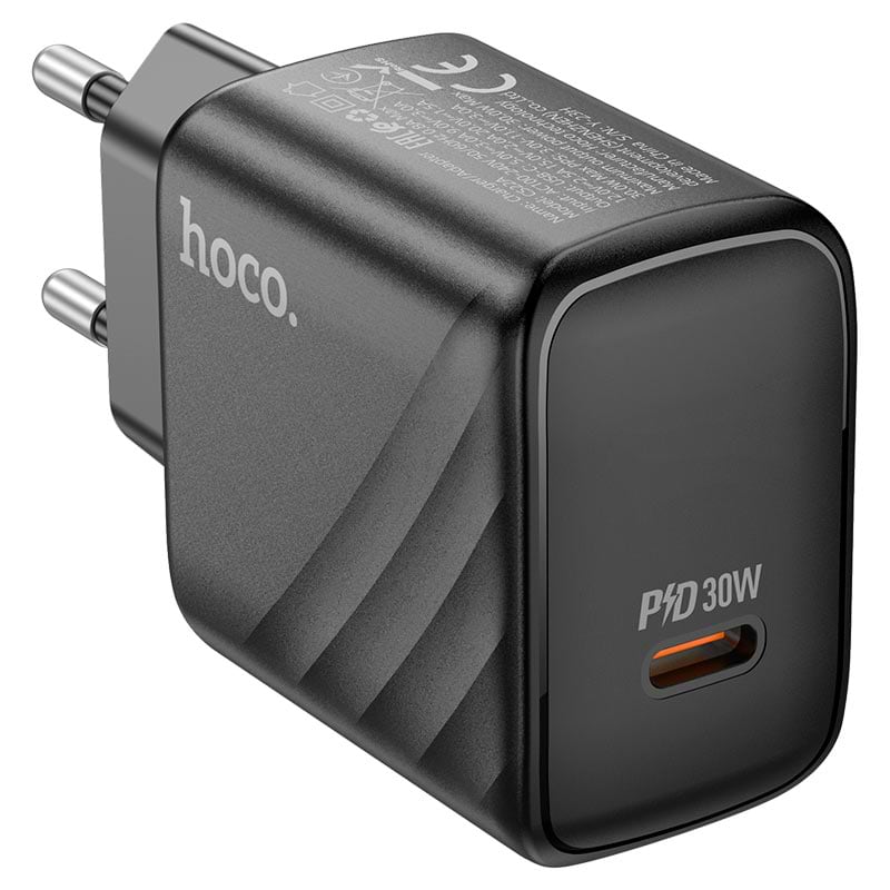 Фото - Сетевое зарядное устройство HOCO CS22A PD30W charger Black (6942007609913)