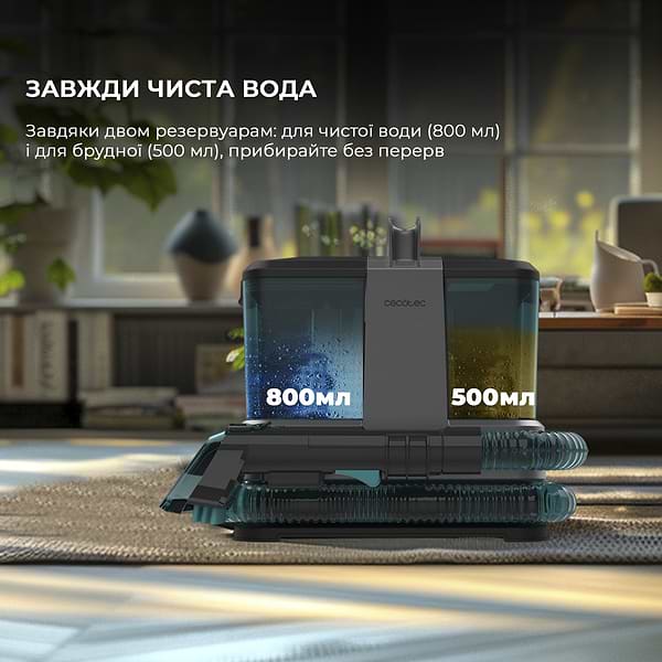 Фото - Пилосос миючий з контейнером Cecotec Conga 2000 Carpet&Spot Clean Compact (A01_EU01_100073)