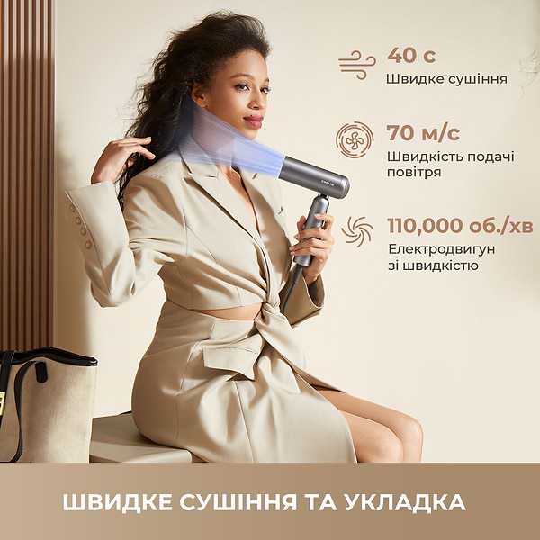 Фото - Фен-стайлер Dreame AHD51-GR