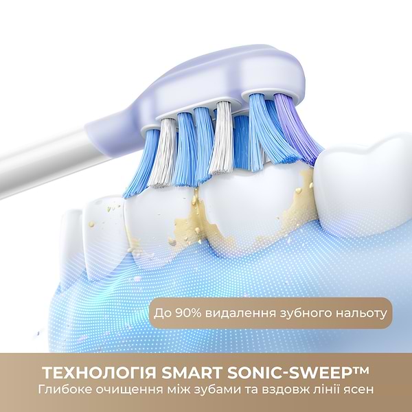 Фото - Зубна щітка електрична Mova Fresh 20 Sensus White (ATS25B-WH)