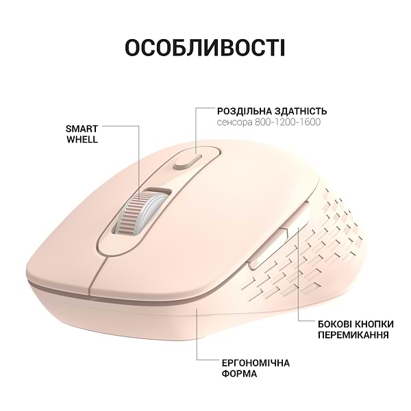 Фото - Миша бездротова OfficePro M230P Silent Click Wireless Pink (M230P)