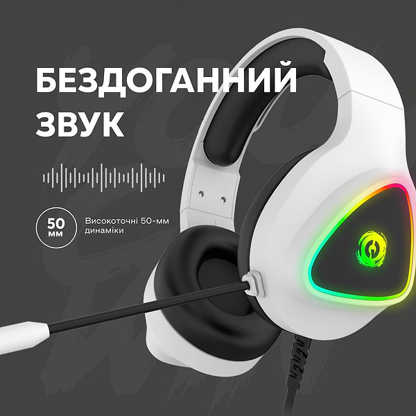 Фото - Гарнитура проводная игровая Canyon CND-SGHS6W White