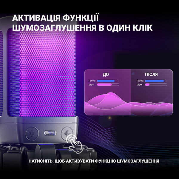 Фото - Микрофон для компьютера проводной Fifine Q6 USB Black