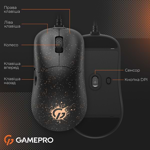 Фото - Мышь проводная игровая GamePro GM690D