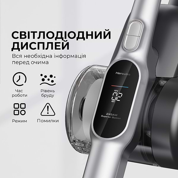 Фото - Пылесос ручной для дома JIMMY H10 Flex