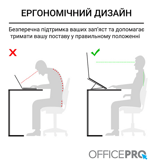 Фото - Подставка под ноутбук OfficePro LS111 Black