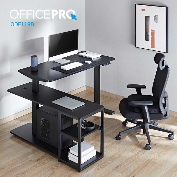 Фото - Стіл комп'ютерний OfficePro ODE119B