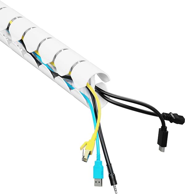 Фото - Органайзер для зберігання кабелів OfficePro CM630W White