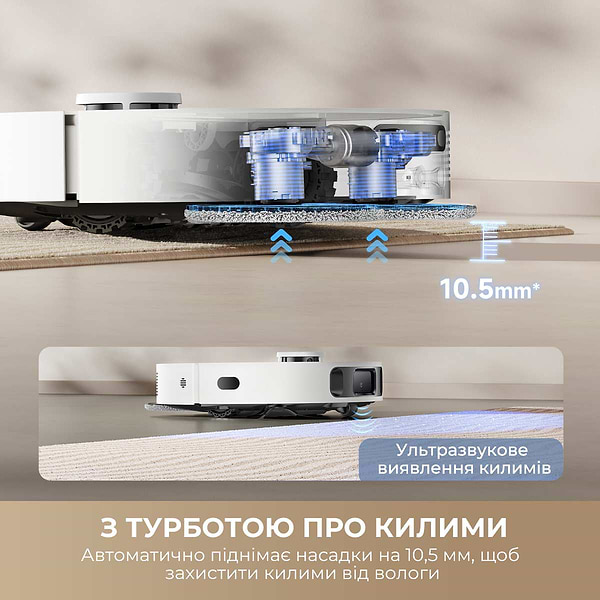 Фото - Робот-пилосос миючий Dreame Bot D20 Ultra (RLD31SE)