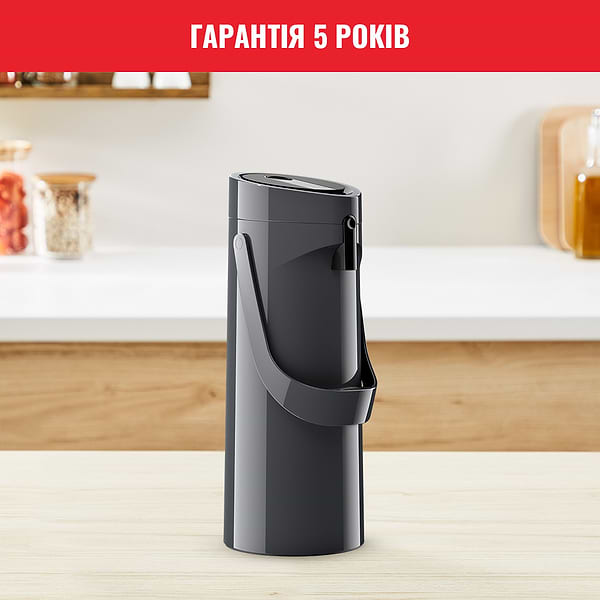 Фото - Термос Tefal K3140114 PONZA PUMP 1.9 л сірий