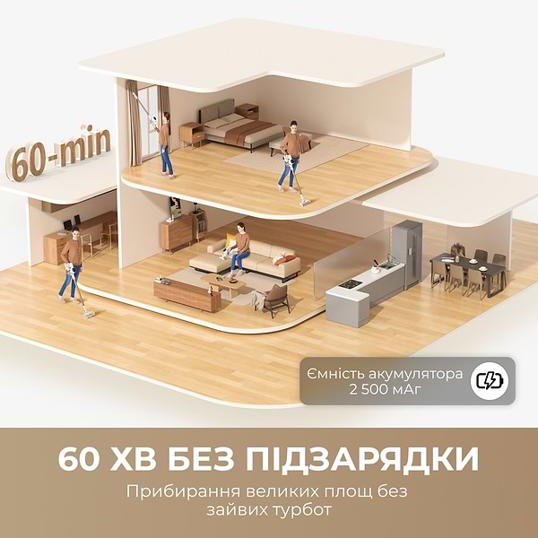 Фото - Пылесос ручной для дома Dreame R10 (VTV22B)