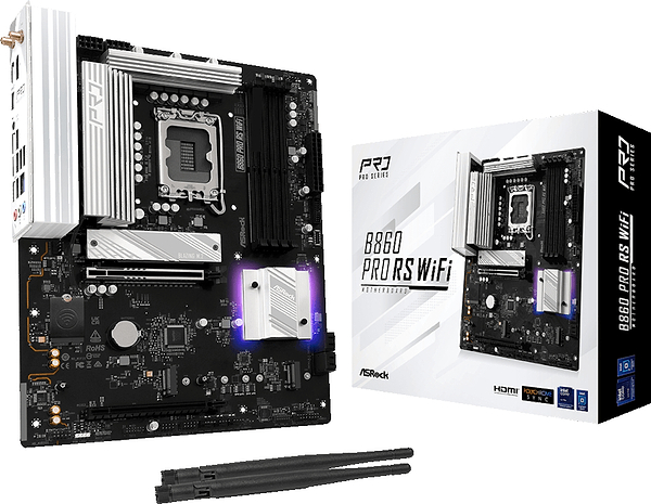 Фото - Материнська плата ASRock B860 PRO RS WIFI DDR5