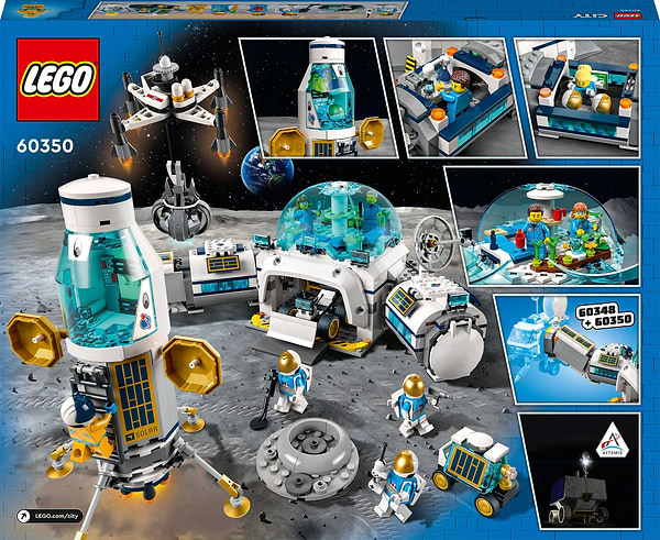 Фото - Конструктор LEGO City Місячна Дослідницька база (60350)