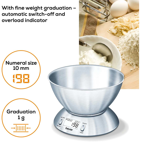 Фото - Ваги кухонні Beurer KS 54