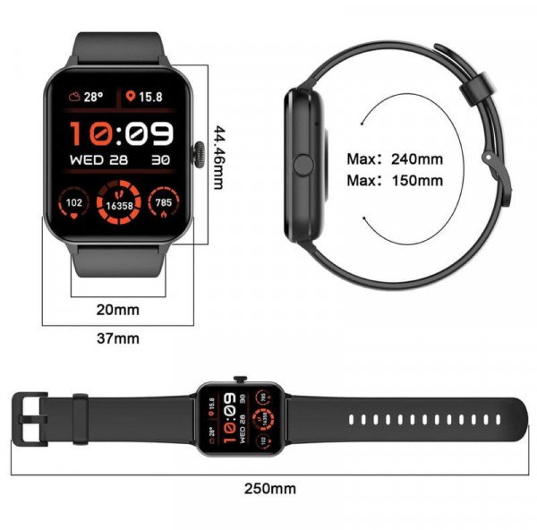 Фото - Смарт-годинник Blackview R50 Black