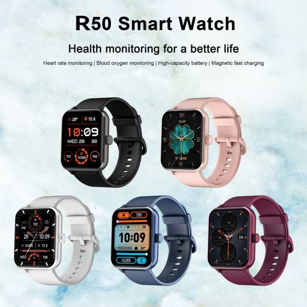 Фото - Смарт-годинник Blackview R50 Black