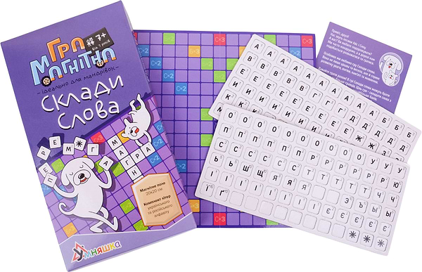 Фото - Настольная игра (5-7 лет) Умняшка Составь слова (1425)