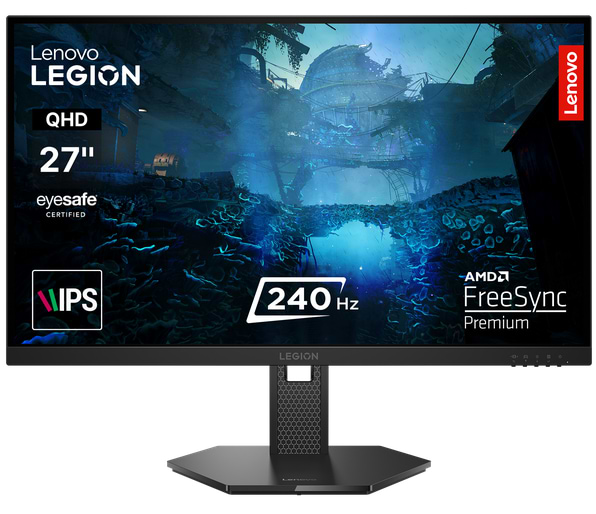 Монітор ігровий Lenovo Legion 27Q-10 (68C6GAC4UA) - Фото 1