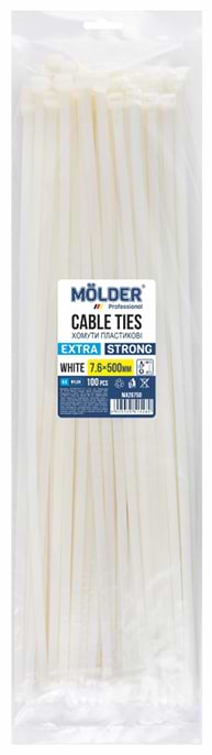 Набор хомутов Molder 7.6x500 (MA26750)