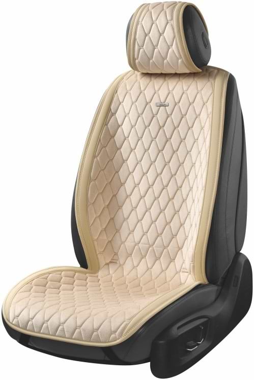 Фото - Комплект накидок на сидіння автомобіля Beltex New York Biege 2 шт. (BX84550)