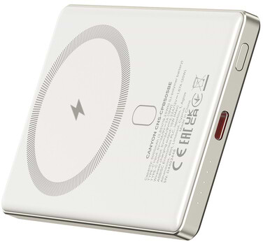 Фото - Батарея мобильная Canyon OnPower 505 slim Magsafe 5000 mAh PD20W Beige (CNS-CPB505BE)