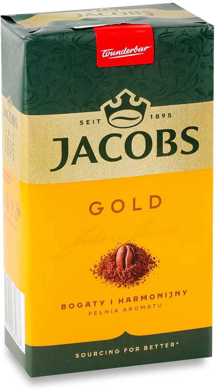 Кава мелена Jacobs Gold 250 г (8711000681787) - Фото 1