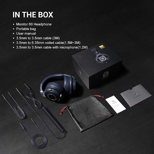 Фото - Навушники накладні дротові OneOdio Monitor 60 Misty Blue