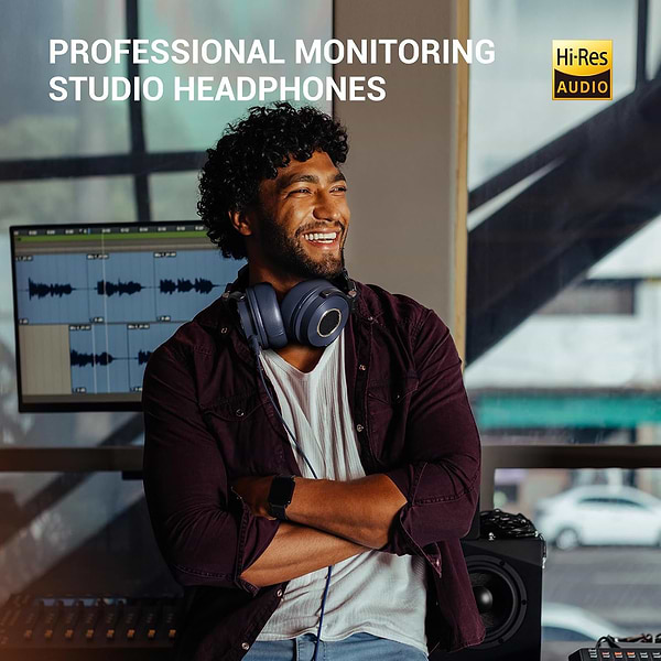 Фото - Навушники накладні дротові OneOdio Monitor 60 Misty Blue