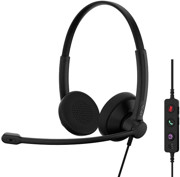 Фото - Гарнітура дротова Epos IMPACT 100 MS Stereo USB-C+A